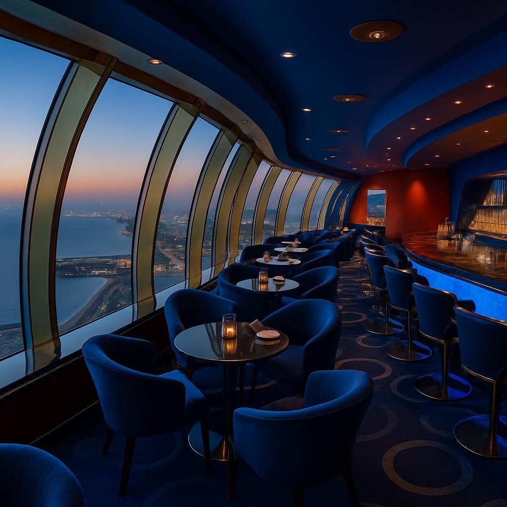 Le Skyview Bar - Bar panoramique du Burj Al Arab