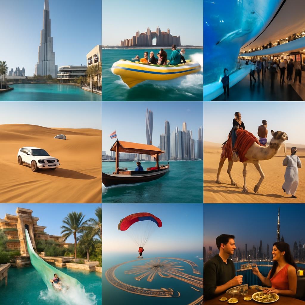 les activités incontournables à faire à dubai.