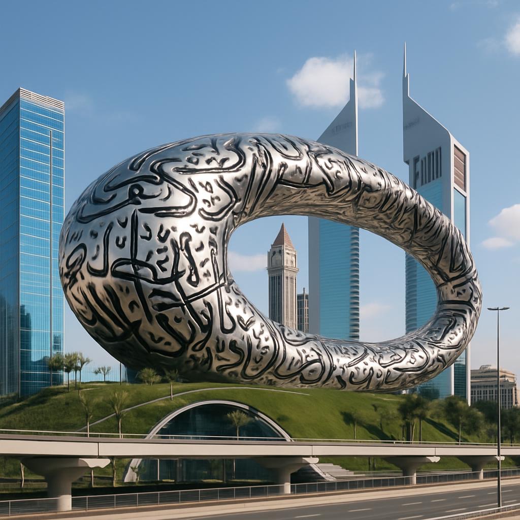 Musée du Futur à Dubaï, attraction incontournable à visiter lors d’un premier voyage à Dubaï